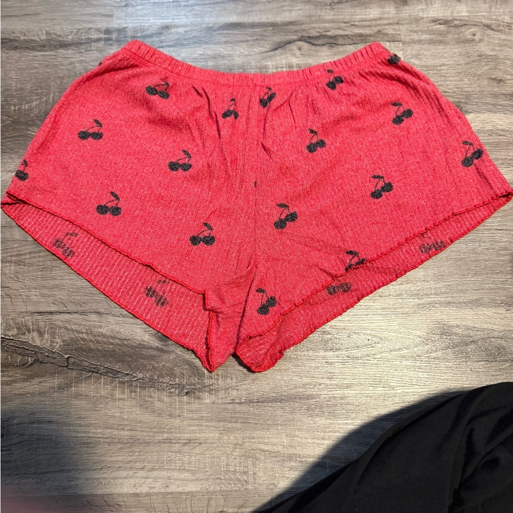 PINK Victoria's Secret Red sleep Shorts